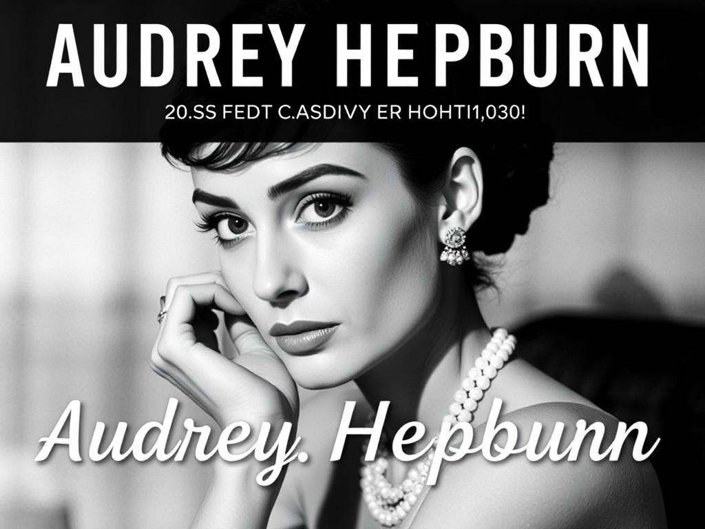     Audrey Hepburn: Elegance und Engagement. Actividades prácticas para acercarte a su legado