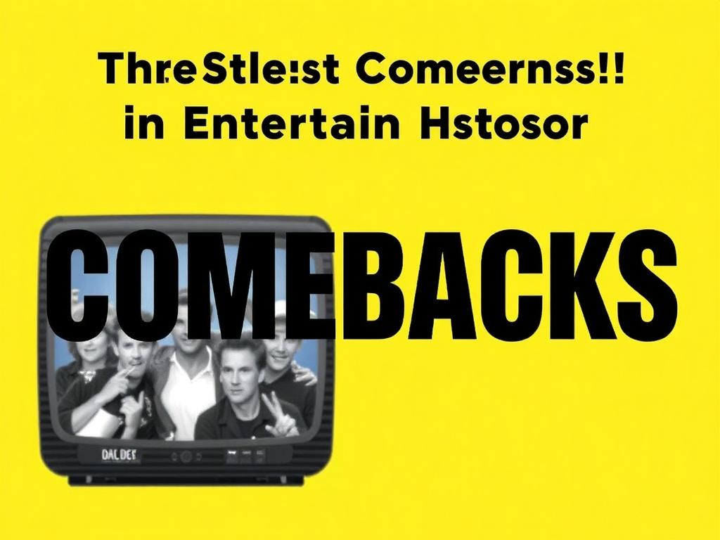     The Greatest Comebacks in Entertainment History. Series y franquicias que volvieron con fuerza