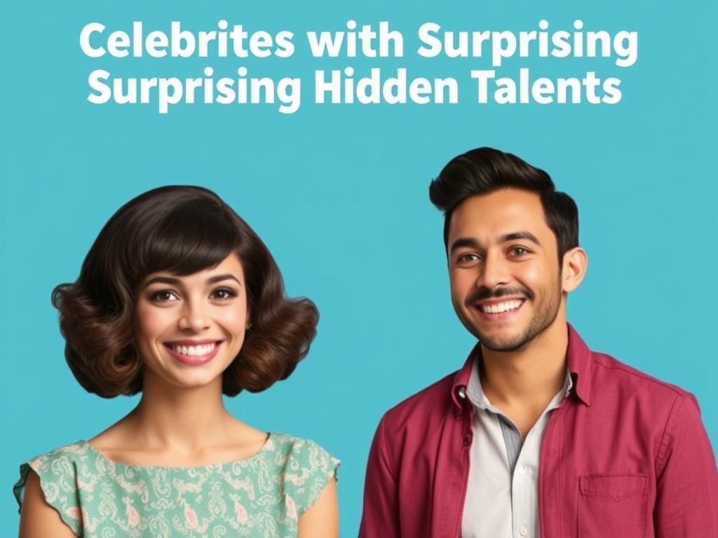     Celebrities with Surprising Hidden Talents. Historias detrás de algunos ejemplos: pequeñas biografías y anécdotas