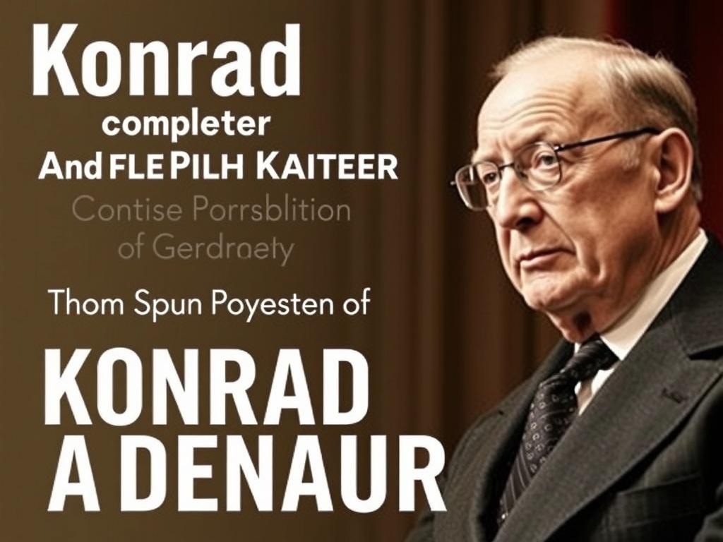     Konrad Adenauer: Der Alte und die Wiederauferstehung Deutschlands. Cronología compacta: hitos en la vida y el mandato de Konrad Adenauer