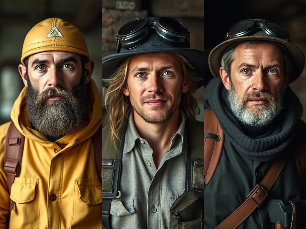 Portraits d'explorateurs et d'aventuriers des temps modernes: Retratos vivos de quienes buscan los bordes del mundo